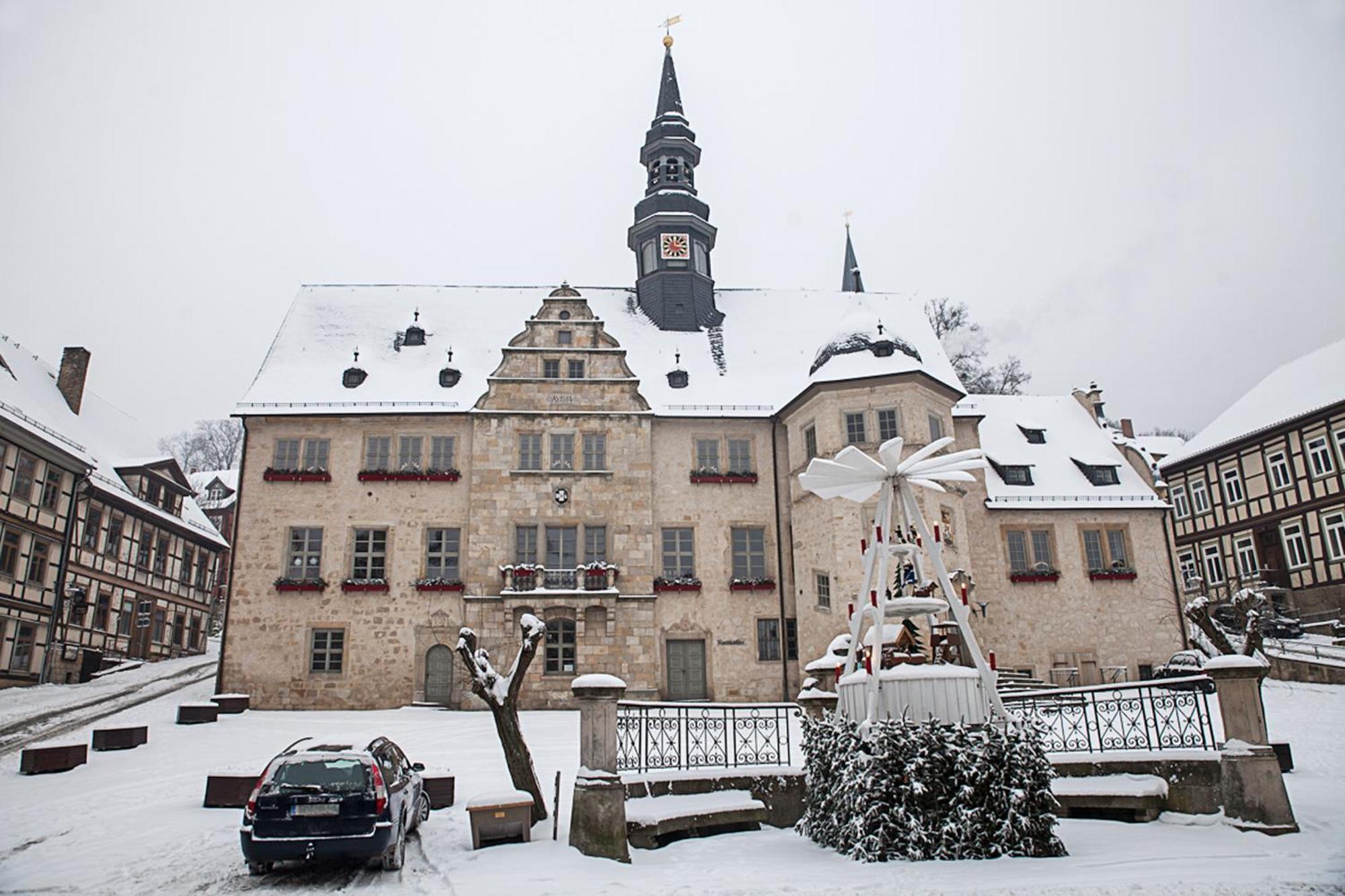 Ferienhaus "Am Staufenberg" 블랑켄부르크 외부 사진